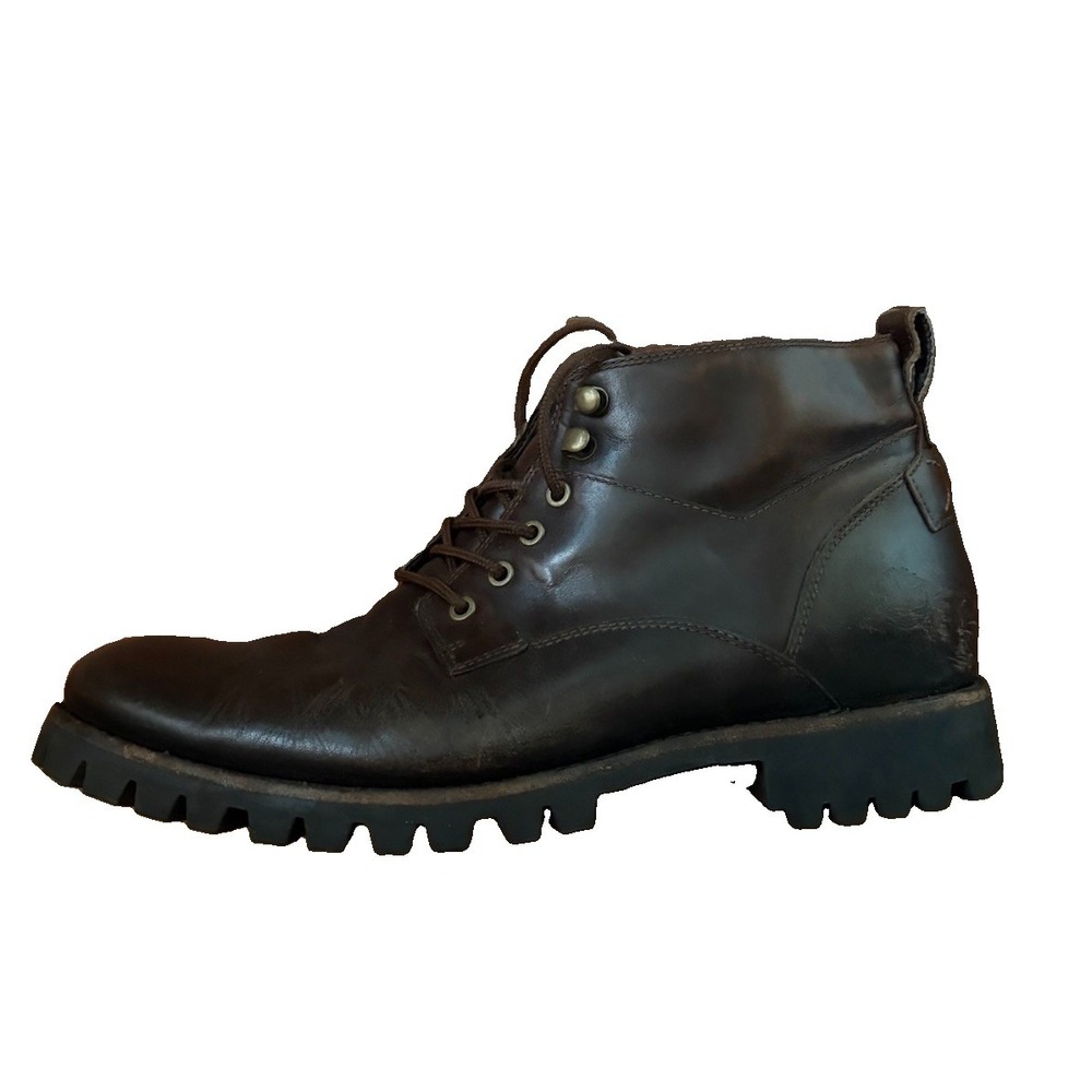 Timberland Vintage Men’s Mid High Boots A3660 Brown Vibram Soles Size 9